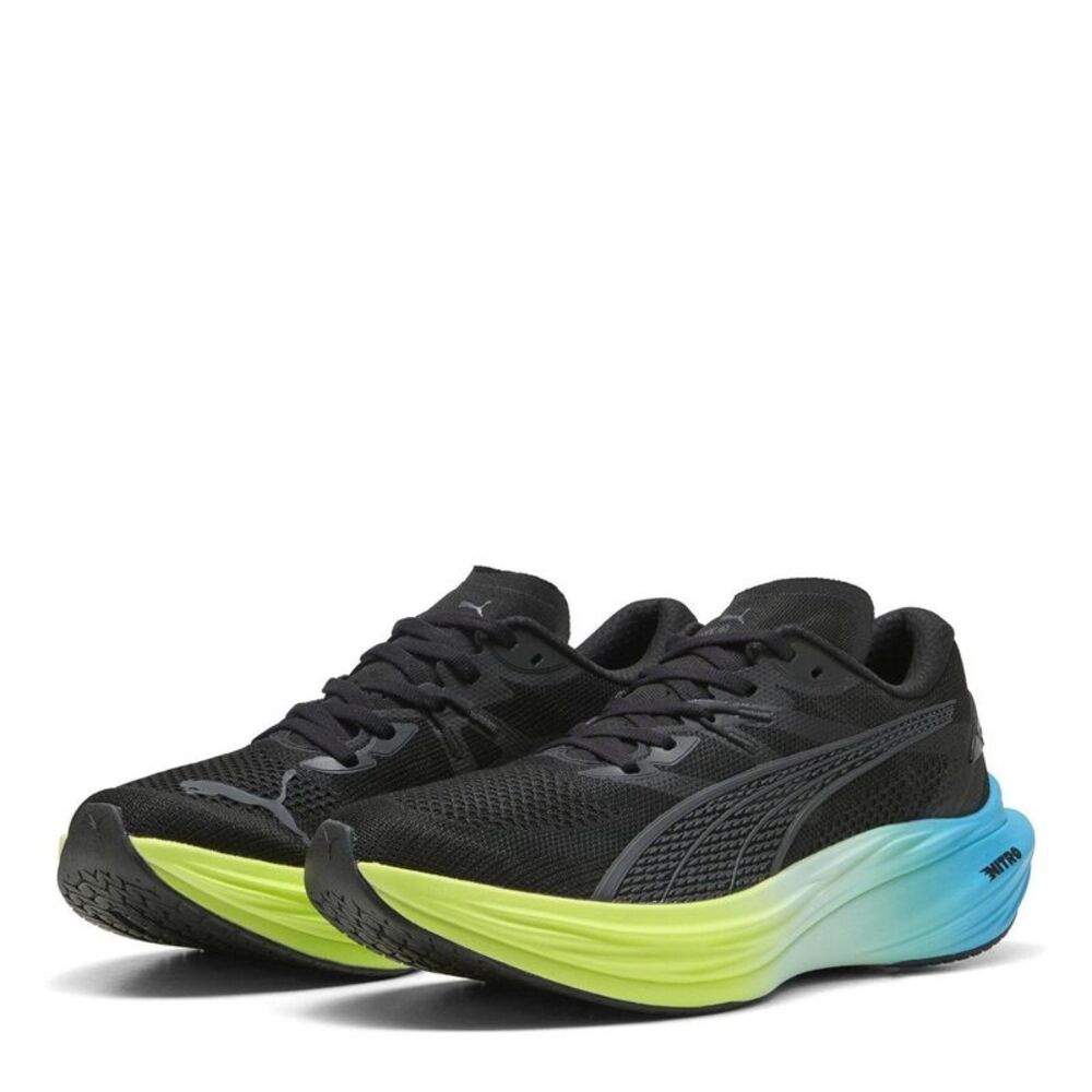 Puma Mens Deviate NITRO 3 Hyrox Running Shoes / Puma Black